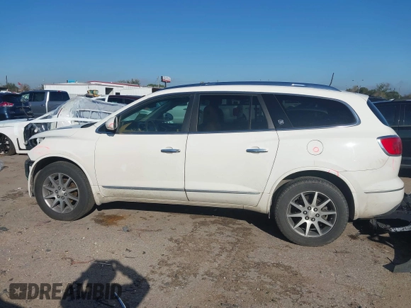 2015 Buick Enclave Leather with VIN 5GAKRBKD9FJ243384, listed as a IAAI auction lot 41204989 with 135,210 mi miles and . Bid and sale history available at carsss.com. Image 15.
