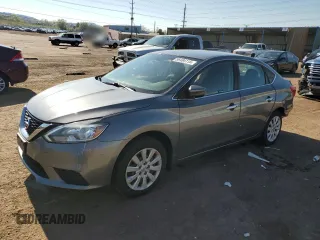 2017 Nissan Sentra SV with VIN 3N1AB7AP4HL723998, listed as a Copart auction lot 56484115 with 39,353 mi miles and Salvage title. Bid and sale history available at DreamBid. Image 1.