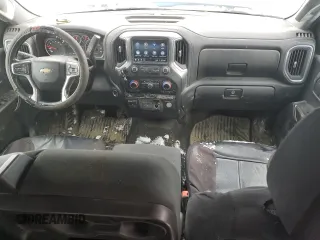 2021 Chevrolet Silverado 1500 LT with VIN 1GCRYDED2MZ159610, listed as a Copart auction lot 88875575 with 96,643 mi miles and Salvage Title. Bid and sale history available at DreamBid. Image 8.
