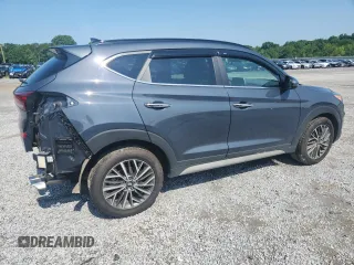 2021 Hyundai Tucson Ultimate with VIN KM8J33AL9MU343048, listed as a Copart auction lot 57421225 with 43,322 mi miles and Salvage title. Bid and sale history available at DreamBid. Image 3.