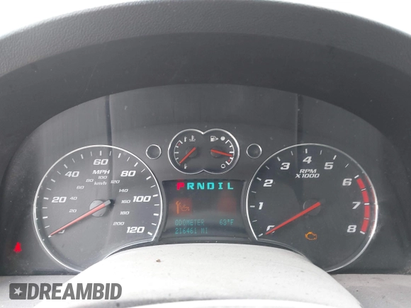 2007 Chevrolet Equinox LT with VIN 2CNDL73FX76229090, listed as a IAAI auction lot 41908024 with 216,461 mi miles. Bid and sale history available at carsss.com. Image 7.