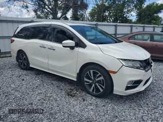 2018 Honda Odyssey Elite z VIN 5FNRL6H9XJB064148, wystawiony jako Copart lot #56214025 z przebiegiem 117 627 mil mil oraz Szkoda całkowita • Salvage title. Historia ofert i sprzedaży dostępna na DreamBid. Obrazek 4.