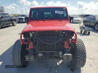 2014 Jeep Wrangler Unlimited Rubicon with VIN 1C4HJWFG5EL162736, listed as a Copart auction lot 64077645 with 126,330 mi miles and Salvage title. Bid and sale history available at DreamBid. Image 5.