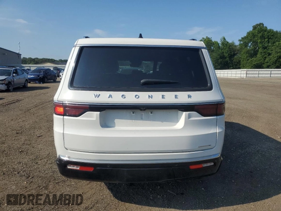 2024 Jeep Wagoneer Series II with VIN 1C4SJUBPXRS172108, listed as a Copart auction lot 63134895 with 35,782 mi miles and Clean title. Bid and sale history available at DreamBid. Image 6.