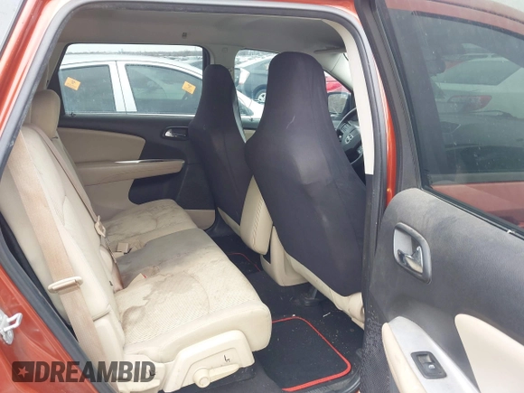 2014 Dodge Journey American Value Pkg with VIN 3C4PDCAB7ET258997, listed as a IAAI auction lot 41375834 with 230,868 mi miles. Bid and sale history available at carsss.com. Image 8.