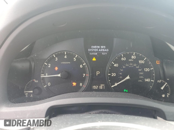 2011 Lexus RX 350 with VIN 2T2ZK1BA0BC044081, listed as a Copart auction lot 55827005 with 192,181 mi miles and Salvage Title. Bid and sale history available at DreamBid. Image 9.