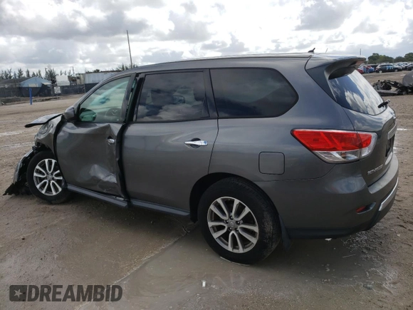 2015 Nissan Pathfinder SL with VIN 5N1AR2MNXFC614049, listed as a Copart auction lot 62547595 with 148,375 mi miles and Salvage title. Bid and sale history available at DreamBid. Image 2.