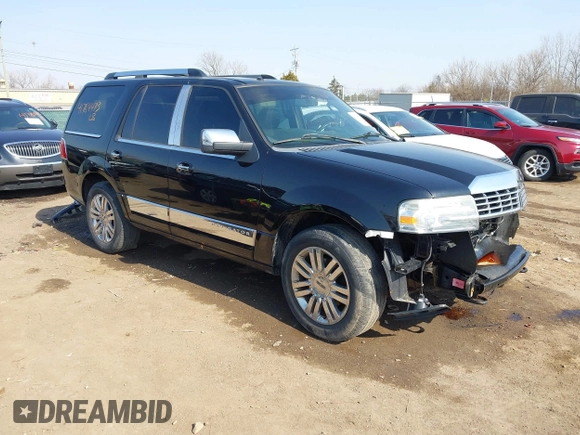 2008 Lincoln Navigator with VIN 5LMFU28538LJ21943, listed as a IAAI auction lot 41764473 with 116,431 mi miles. Bid and sale history available at carsss.com. Image 1.