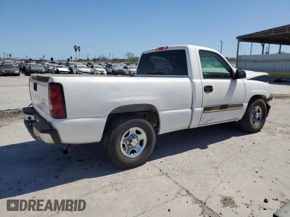 2003 Chevrolet Silverado 1500 with VIN 1GCEC14X53Z293212, listed as a Copart auction lot 48592695 with 115,255 mi miles and Salvage Title. Bid and sale history available at carsss.com. Image 3.