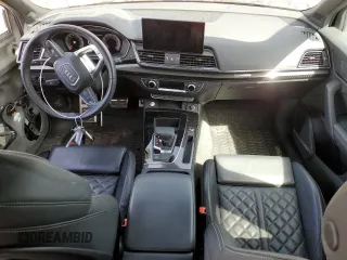 2021 Audi SQ5 Premium Plus with VIN WA1B4AFY9M2139595, listed as a Copart auction lot 48438494 with 28,979 mi miles and . Bid and sale history available at DreamBid. Image 8.
