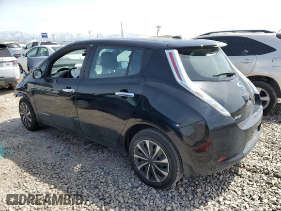 2013 Nissan LEAF S with VIN 1N4AZ0CP2DC417889, listed as a Copart auction lot 52204745 with 0 mi miles and Salvage Title. Bid and sale history available at carsss.com. Image 2.
