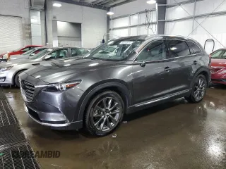 2020 Mazda CX-9 Signature with VIN JM3TCBEY5L0401375, listed as a Copart auction lot 68245914 with 46,875 mi miles and Salvage Title. Bid and sale history available at carsss.com. Image 1.