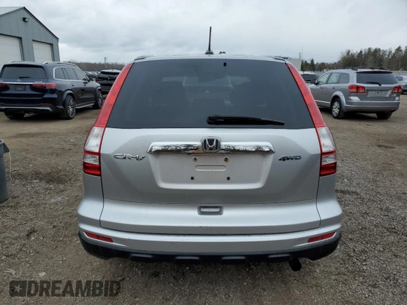 2011 Honda CR-V EX-L with VIN 5J6RE4H74BL806095, listed as a Copart auction lot 80491554 with 296,874 mi miles and Clean title. Bid and sale history available at DreamBid. Image 6.