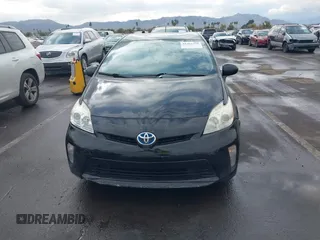 2013 Toyota Prius One with VIN JTDKN3DU4D5617063, listed as a IAAI auction lot 41461279 with 247,219 mi miles. Bid and sale history available at carsss.com. Image 12.