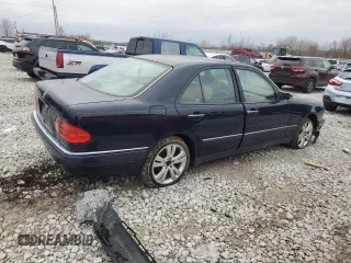 1997 Mercedes-Benz E-Class with VIN WDBJF55F8VA346116, listed as a Copart auction lot 85451514 with 0 mi miles and Salvage Title. Bid and sale history available at carsss.com. Image 3.