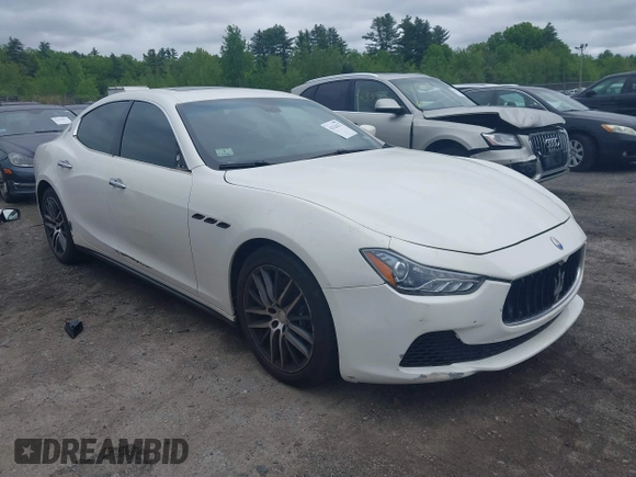 2014 Maserati Ghibli S Q4 with VIN ZAM57RTA6E1090505, listed as a IAAI auction lot 42326212 with 73,743 mi miles and . Bid and sale history available at DreamBid. Image 1.