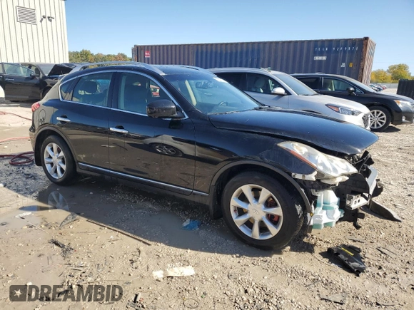 2010 Infiniti EX Journey with VIN JN1AJ0HR1AM757166, listed as a Copart auction lot 75245194 with 123,823 mi miles and Non Repairable. Bid and sale history available at DreamBid. Image 4.