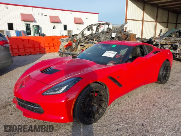 2016 Chevrolet Corvette 2LT with VIN 1G1YD2D7XG5121893, listed as a IAAI auction lot 41079900 with 68,781 mi miles. Bid and sale history available at carsss.com. Image 6.