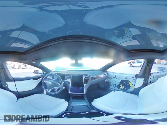 2017 Tesla Model S 100D with VIN 5YJSA1E23HF226178, listed as a Copart auction lot 88478225 with 54,411 mi miles and Salvage Title. Bid and sale history available at carsss.com. Image 13.