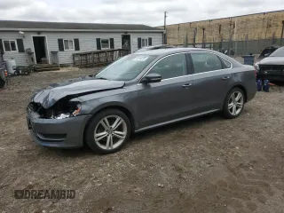 2014 Volkswagen Passat SE z VIN 1VWBP7A33EC018887, wystawiony jako Copart lot #58374015 z przebiegiem 147 339 mil mil oraz Szkoda całkowita • Salvage title. Historia ofert i sprzedaży dostępna na DreamBid. Obrazek 1.