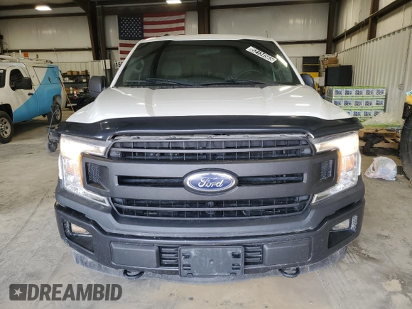 2018 Ford F-150 XL with VIN 1FTEW1E5XJFE10494, listed as a Copart auction lot 52134565 with 211,123 mi miles and Clean Title. Bid and sale history available at carsss.com. Image 5.