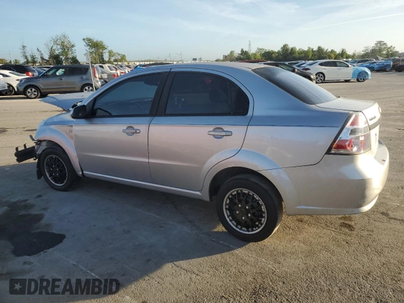 2008 Chevrolet Aveo LS with VIN KL1TD56688B280980, listed as a Copart auction lot 51821655 with 133,828 mi miles and Salvage Title. Bid and sale history available at carsss.com. Image 2.