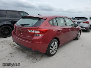 2018 Subaru Impreza with VIN 4S3GTAA62J1716263, listed as a Copart auction lot 74842764 with 0 mi miles and Non Repairable. Bid and sale history available at carsss.com. Image 3.