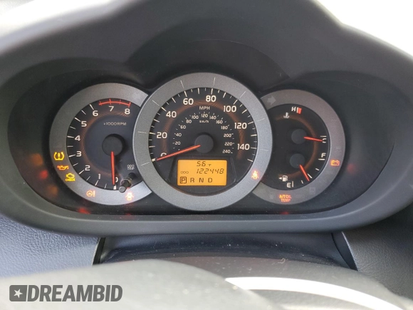 2010 Toyota RAV4 Sport z VIN JTMRK4DV8A5096558, wystawiony jako Copart lot #52079905 z przebiegiem 122 448 mil mil oraz Czysty tytuł • Clean title. Historia ofert i sprzedaży dostępna na DreamBid. Obrazek 9.