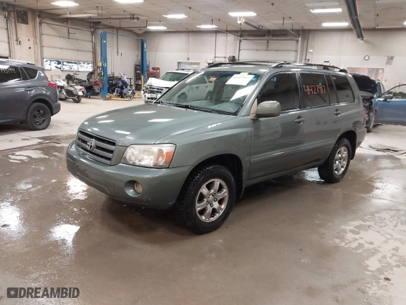 2006 Toyota Highlander w/3rd Row with VIN JTEEP21A760160417, listed as a IAAI auction lot 41427917 with 157,267 mi miles. Bid and sale history available at carsss.com. Image 18.
