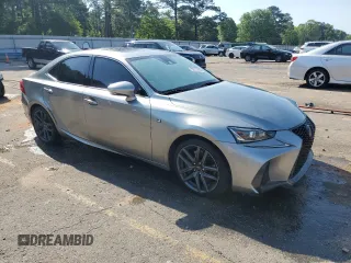 2018 Lexus IS 300 with VIN JTHBA1D2XJ5075055, listed as a Copart auction lot 52713195 with 62,597 mi miles and Salvage title. Bid and sale history available at DreamBid. Image 4.