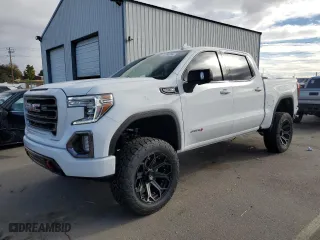 2022 GMC Sierra 1500 Limited AT4 with VIN 3GTP9EEL9NG201970, listed as a Copart auction lot 73555334 with 17,289 mi miles and Salvage Title. Bid and sale history available at carsss.com. Image 1.