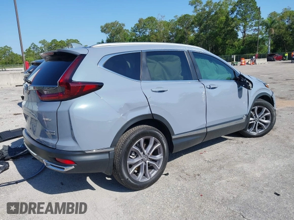 2022 Honda CR-V Touring z VIN 5J6RT6H91NL014087, wystawiony jako IAAI lot #42274863 z przebiegiem 53 478 mil mil oraz . Historia ofert i sprzedaży dostępna na DreamBid. Obrazek 4.