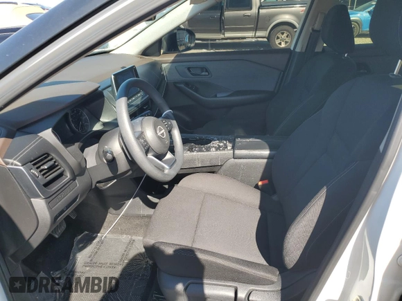 2023 Nissan Rogue S with VIN JN8BT3AA0PW003419, listed as a Copart auction lot 46536475 with 35,043 mi miles and Salvage Title. Bid and sale history available at DreamBid. Image 7.