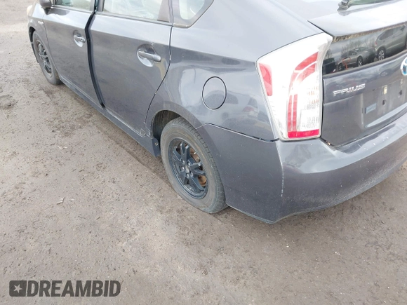 2013 Toyota Prius One with VIN JTDKN3DU9D5659549, listed as a IAAI auction lot 42088069 with 370,962 mi miles and . Bid and sale history available at DreamBid. Image 6.