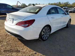 2018 Mercedes-Benz CLA 250 with VIN WDDSJ4GB8JN633067, listed as a Copart auction lot 70597903 with 46,381 mi miles and . Bid and sale history available at DreamBid. Image 3.