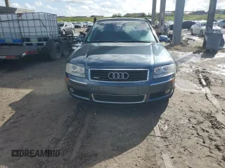 2004 Audi A8 L with VIN WAUML44E84N004731, listed as a Copart auction lot 85649384 with 60,503 mi miles and Salvage Title. Bid and sale history available at carsss.com. Image 5.