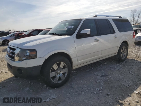2010 Ford Expedition Max Limited with VIN 1FMJK2A50AEB67916, listed as a Copart auction lot 48482995 with 276,712 mi miles and Salvage title. Bid and sale history available at DreamBid. Image 1.