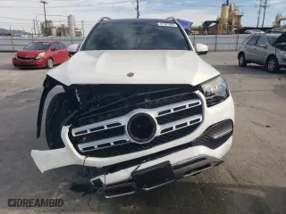 2021 Mercedes-Benz GLS with VIN 4JGFF5KE3MA439977, listed as a Copart auction lot 47181965 with 20,889 mi miles and Salvage Title. Bid and sale history available at carsss.com. Image 5.
