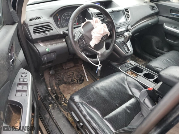 2016 Honda CR-V EX-L with VIN 2HKRM4H71GH718383, listed as a Copart auction lot 51292215 with 154,979 mi miles and Salvage Title. Bid and sale history available at carsss.com. Image 8.