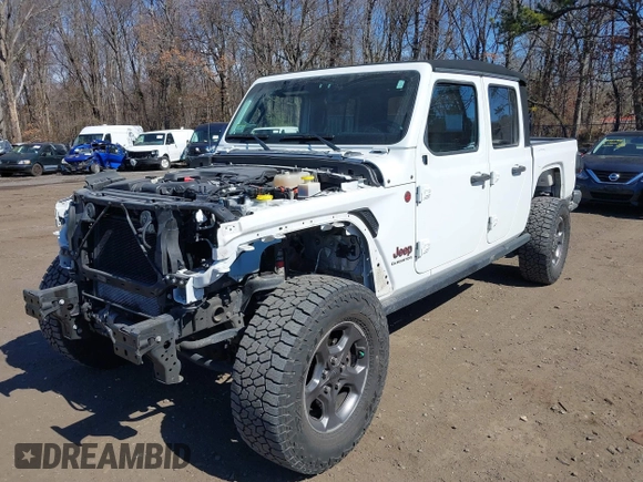 2020 Jeep Gladiator Rubicon with VIN 1C6JJTBG1LL181875, listed as a IAAI auction lot 41722037 with 51,037 mi miles and . Bid and sale history available at DreamBid. Image 18.
