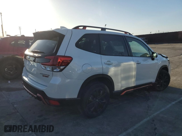 2023 Subaru Forester Sport with VIN JF2SKAGC9PH484465, listed as a Copart auction lot 49899545 with 59,347 mi miles and Salvage Title. Bid and sale history available at carsss.com. Image 3.