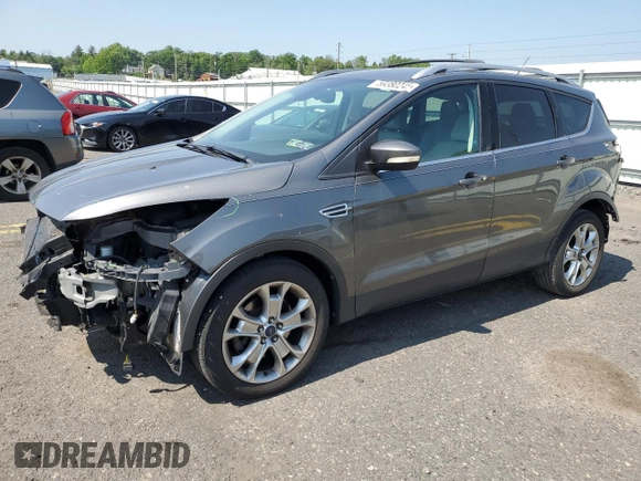 2014 Ford Escape Titanium с VIN 1FMCU0J96EUD41199, выставлен на аукционе Copart как лот 59380245 с пробегом 100 319 миль миль и Списание • Salvage title. История ставок и продаж доступна на DreamBid. Изображение 1.