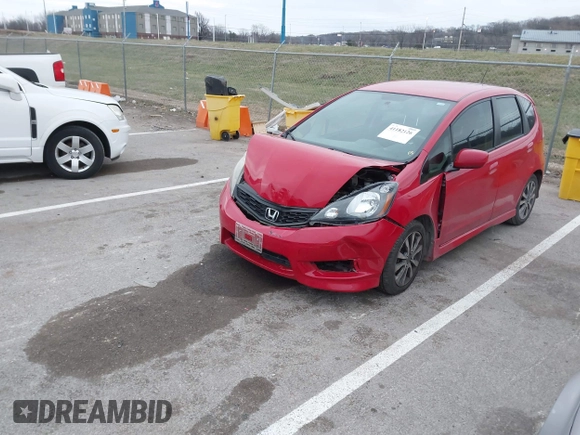 2012 Honda Fit Sport with VIN JHMGE8H53CC027421, listed as a IAAI auction lot 41182126 with 147,917 mi miles. Bid and sale history available at carsss.com. Image 17.
