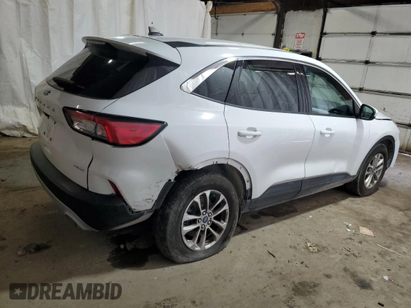 2021 Ford Escape SE z VIN 1FMCU9G61MUB28595, wystawiony jako Copart lot #64726385 z przebiegiem 20 007 mil mil oraz Szkoda całkowita • Salvage title. Historia ofert i sprzedaży dostępna na DreamBid. Obrazek 3.