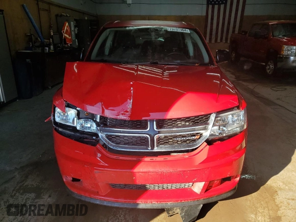 2013 Dodge Journey American Value with VIN 3C4PDCAB4DT729714, listed as a Copart auction lot 75707464 with 81,346 mi miles and Salvage Title. Bid and sale history available at DreamBid. Image 5.