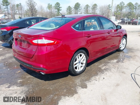 2014 Ford Fusion SE with VIN 3FA6P0H73ER174262, listed as a IAAI auction lot 41905411 with 49,689 mi miles. Bid and sale history available at carsss.com. Image 4.