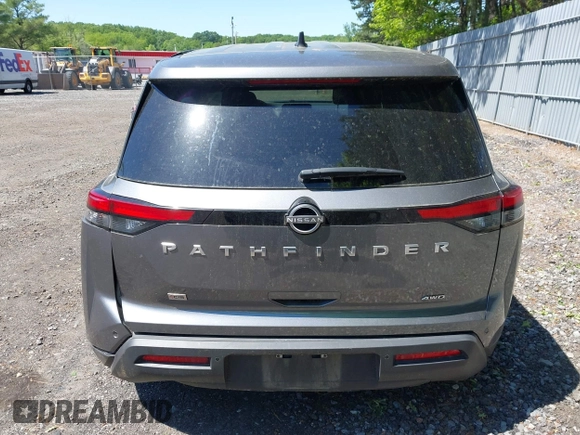 2024 Nissan Pathfinder S with VIN 5N1DR3AC0RC251741, listed as a IAAI auction lot 42292911 with 24,282 mi miles and . Bid and sale history available at DreamBid. Image 16.