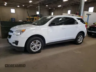 2015 Chevrolet Equinox LS with VIN 2GNALAEK7F1105621, listed as a Copart auction lot 55097565 with 123,416 mi miles and Clean Title. Bid and sale history available at carsss.com. Image 1.