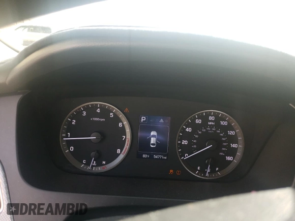 2016 Hyundai Sonata SE with VIN 5NPE24AF3GH301028, listed as a Copart auction lot 50470305 with 54,771 mi miles and Salvage Title. Bid and sale history available at carsss.com. Image 9.