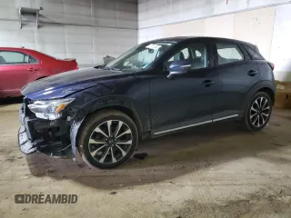 2019 Mazda CX-3 Grand Touring with VIN JM1DKFD7XK0449386, listed as a Copart auction lot 47181385 with 91,851 mi miles and Clean Title. Bid and sale history available at carsss.com. Image 1.
